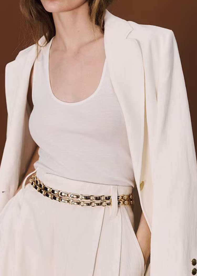 B-Low The Belt Etta Chain Belt-Gold-Hand In Pocket