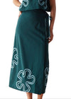Omika Sammie Midi Skirt- Dragonfly-Hand In Pocket