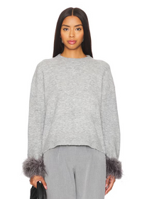 Line + Dot Royer Sweater- Grey Multi ***FINAL SALE***-Hand In Pocket