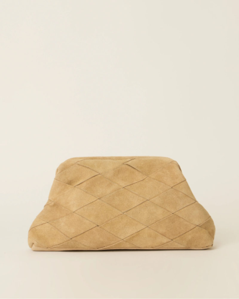 BTB Maylie Clutch - Stone-Hand In Pocket