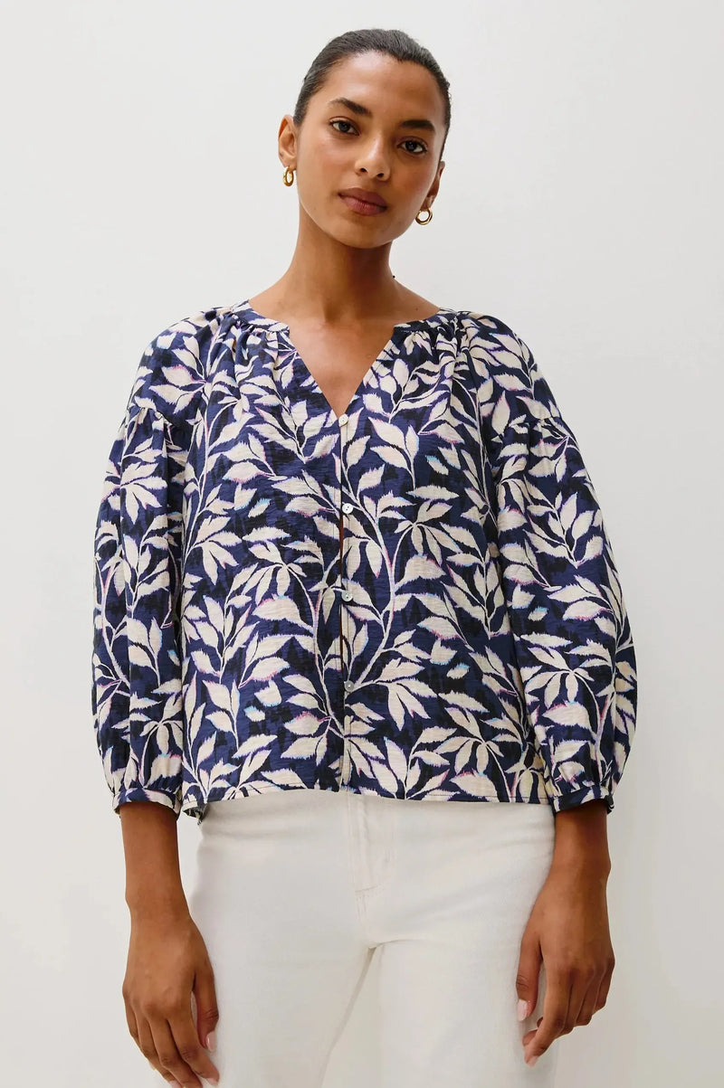 Rails Vasia Top- Navy Vines