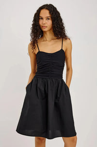 Rails Vienne Dress - Black-Hand In Pocket