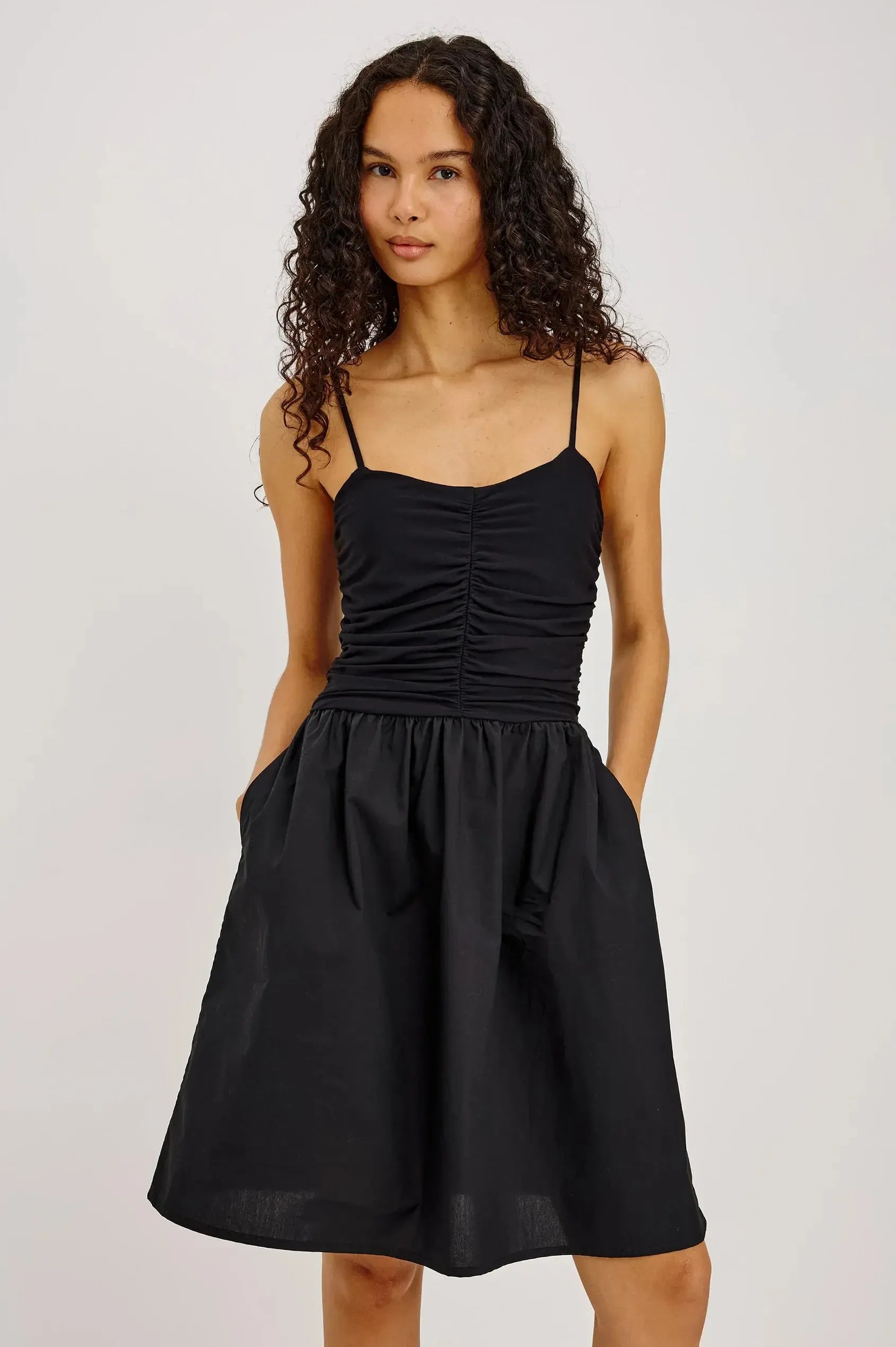 Rails Vienne Dress - Black-Hand In Pocket
