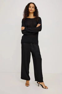 Rails Virgo Pant - Black-Hand In Pocket