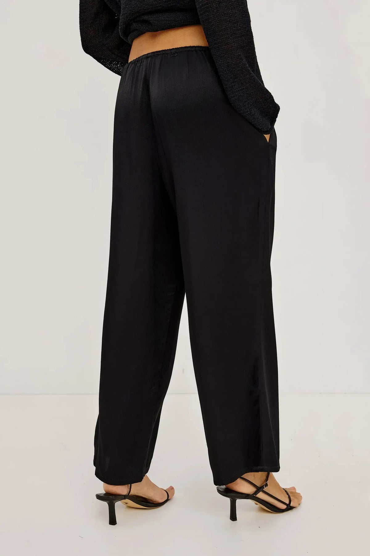 Rails Virgo Pant - Black-Hand In Pocket