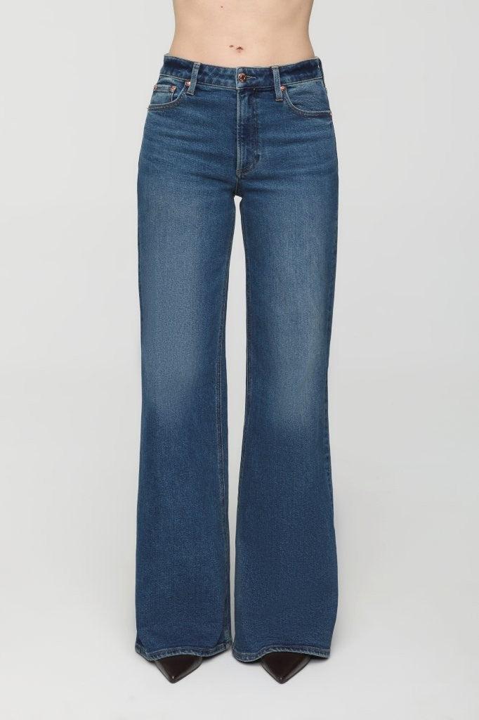 Pistola Vivian Wide Leg - Blue Depths-Hand In Pocket