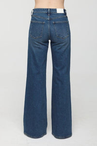 Pistola Vivian Wide Leg - Blue Depths-Hand In Pocket