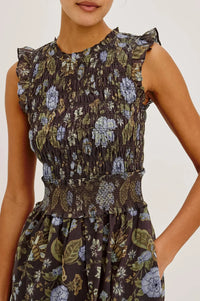 Rails Vivier Sleeveless Midi Dress - Willow-Hand In Pocket