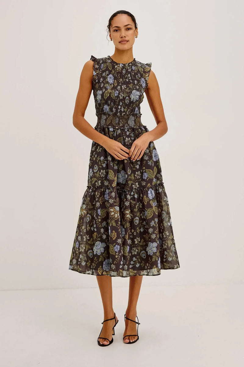 Rails Vivier Sleeveless Midi Dress - Willow-Hand In Pocket