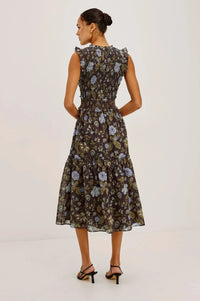Rails Vivier Sleeveless Midi Dress - Willow-Hand In Pocket