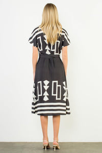 THML Brielle Midi Dress- BK