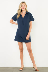 THML Eliza V Neck Dress - N-Hand In Pocket