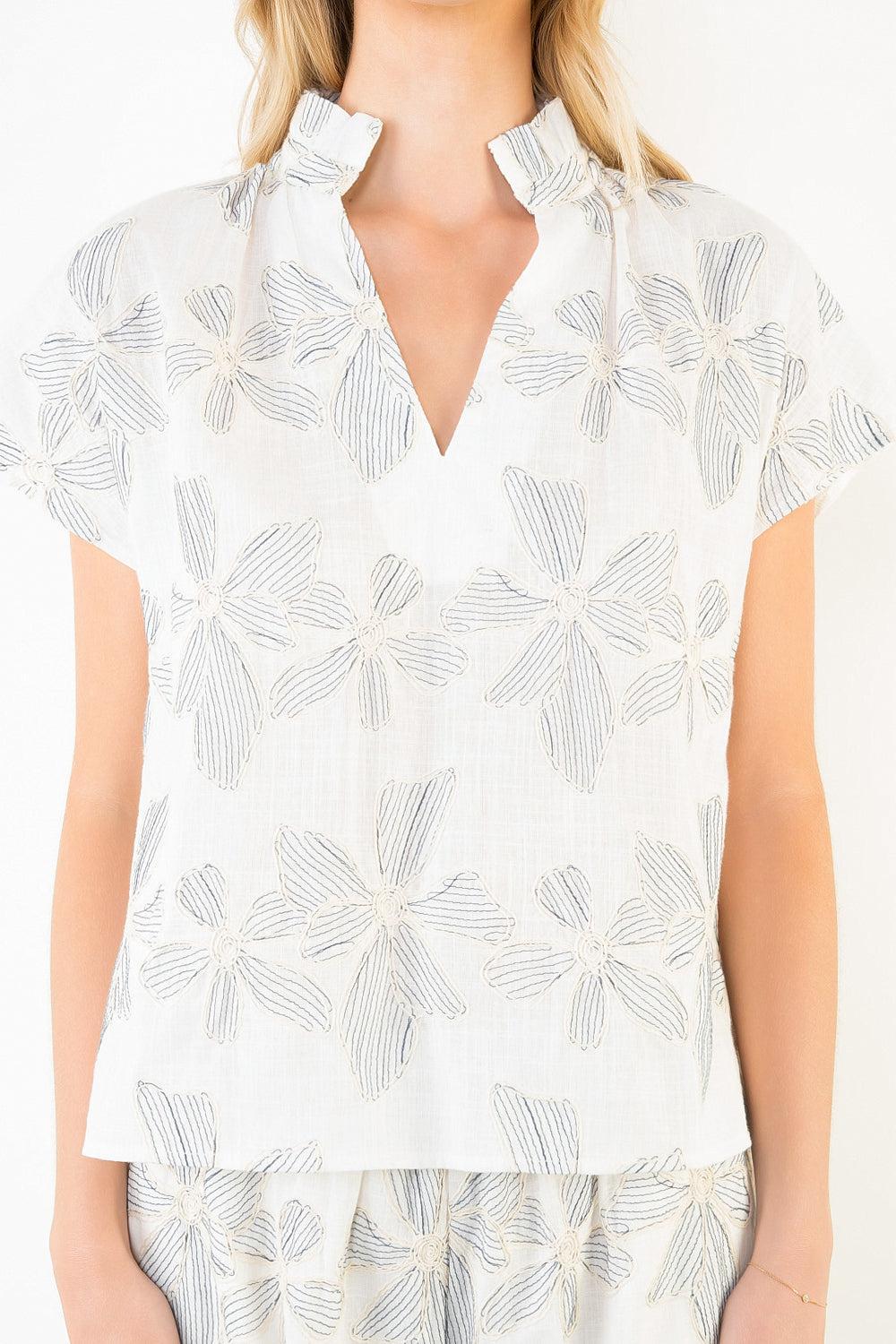 THML Erika Top - Cream