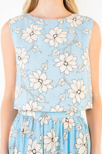 THML Everly Top - Blue-Hand In Pocket