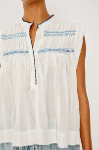 Rails Willow Shirt - White-Hand In Pocket