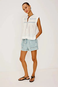 Rails Willow Shirt - White-Hand In Pocket
