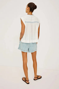 Rails Willow Shirt - White-Hand In Pocket