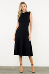 THML Nina Sweater Dress - Black-Hand In Pocket