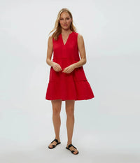 Michael Stars Sandra Dress- Rumba-Hand In Pocket