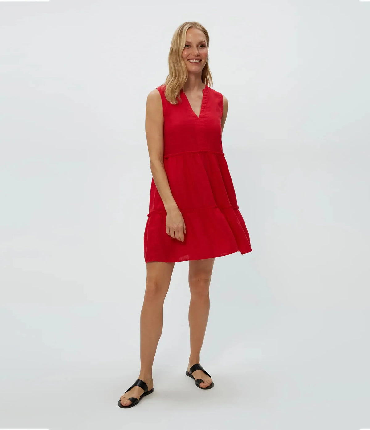 Michael Stars Sandra Dress- Rumba-Hand In Pocket
