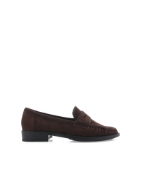 Billini Zaccai Loafer-Dark Chocolate-Hand In Pocket