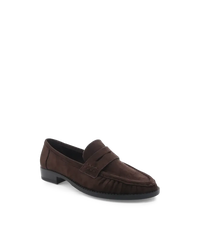 Billini Zaccai Loafer-Dark Chocolate-Hand In Pocket