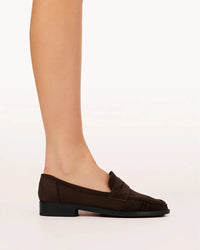 Billini Zaccai Loafer-Dark Chocolate-Hand In Pocket