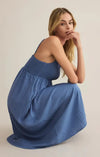 Z Supply Beachside Midi Dress - Rivieria-Hand In Pocket