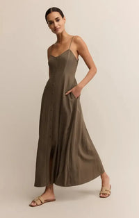 Z Supply Angel Eyes Midi Dress - Tiki-Hand In Pocket