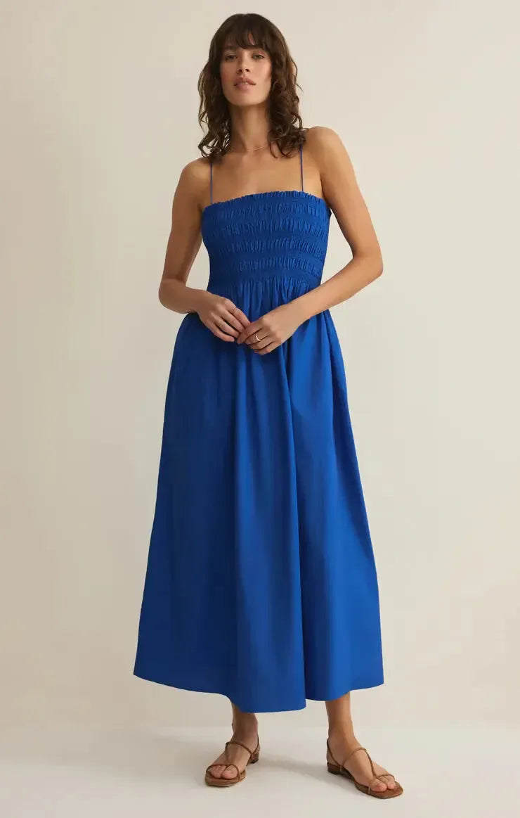Z Supply Cornelia Midi Dress - Nautical ***FINAL SALE***-Hand In Pocket