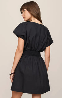 Z Supply Sanna Dress - Black-Hand In Pocket