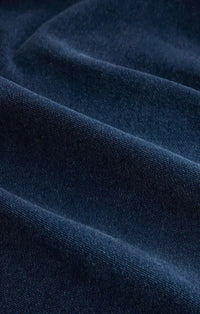 Z Supply Heritage Knit Denim Jacket- Indigo-Hand In Pocket
