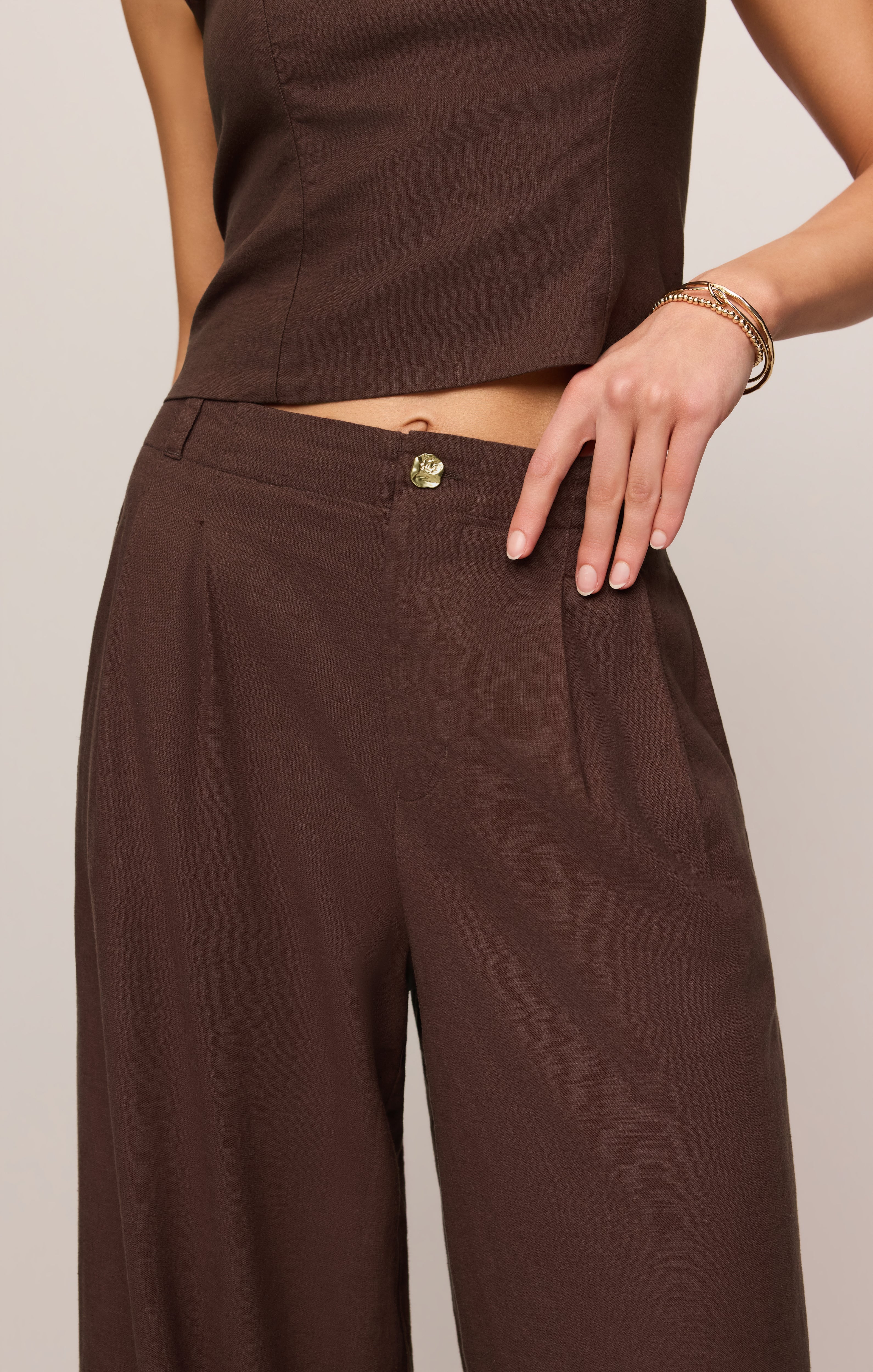 Z Supply Magnolia Linen Pant - Chocolate Cherry – Hand In Pocket