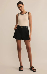 Z Supply Social Tank - Crystal-Hand In Pocket