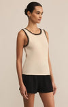 Z Supply Social Tank - Crystal-Hand In Pocket