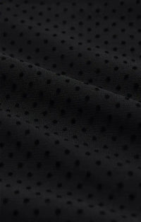 Z Supply Whimsy Off Shoulder Top- Black-Hand In Pocket