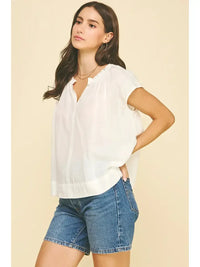 Palmer Top - White