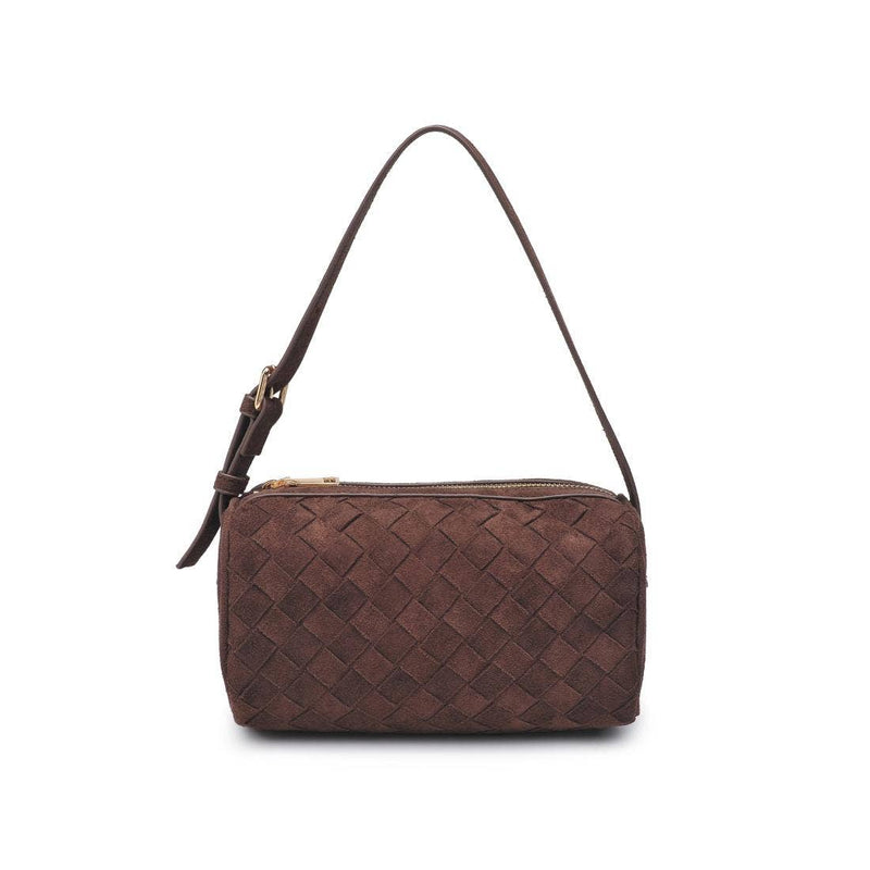 Rose Shoulder Bag: Chocolate
