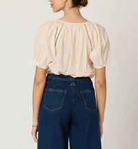 Cleobella Adeline Blouse-Ivory