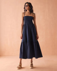 Omika Adley Maxi Dress - Safa Marlin-Hand In Pocket
