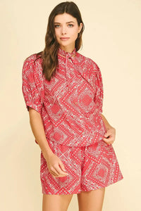 Chloe Bottoms - Red-Hand In Pocket