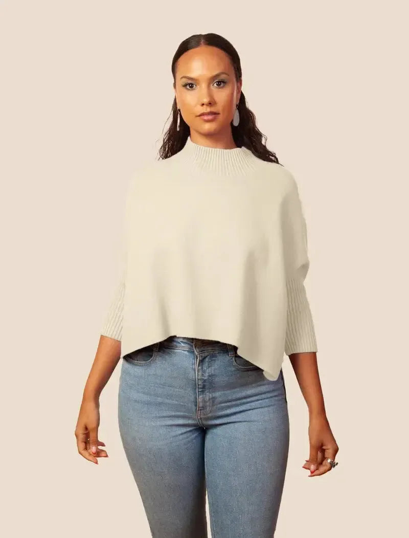Kerisma Aja Sweater- Off White-Hand In Pocket