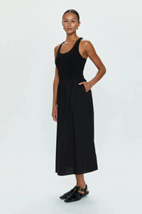 Pistola Alessia Dress - Noir-Hand In Pocket