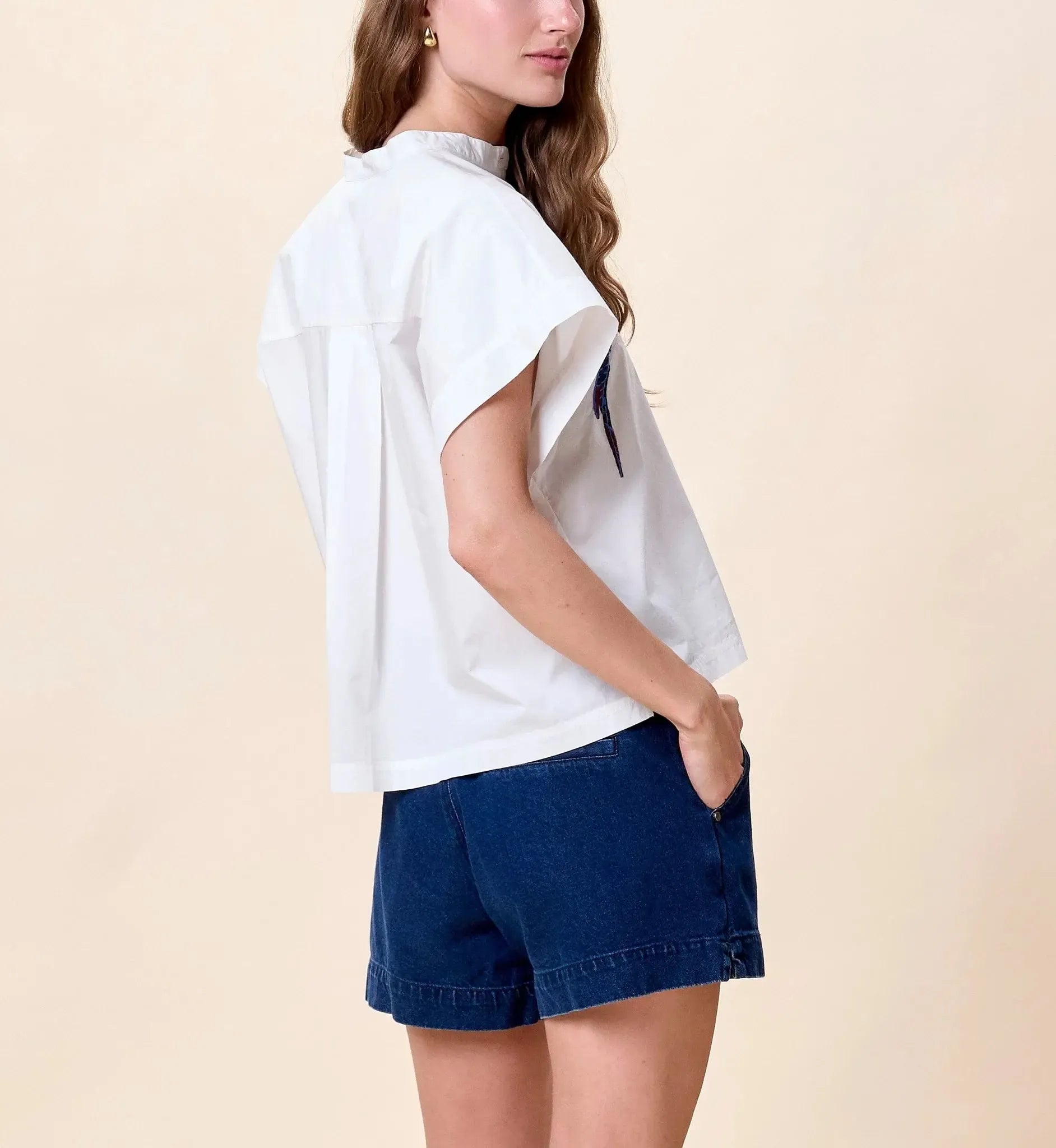 Cleobella Ariel Blouse- White