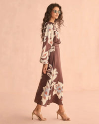 Omika Ayla Blouse - Adrienne Ganache-Hand In Pocket