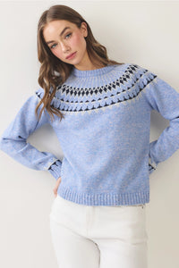 Maisie Sweater - Light Blue