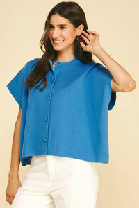 Willa Sweater - Urban Blue