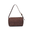 Rose Shoulder Bag: Chocolate