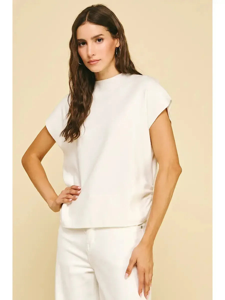 Blaire Sweater- Off White-Hand In Pocket