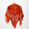 Oversize Fringe Bandana - Field in Chili-Hand In Pocket